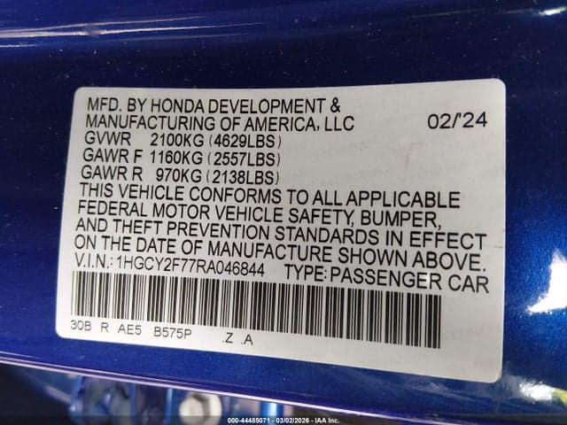 2024 HONDA ACCORD HYBRID SPORT-L 9