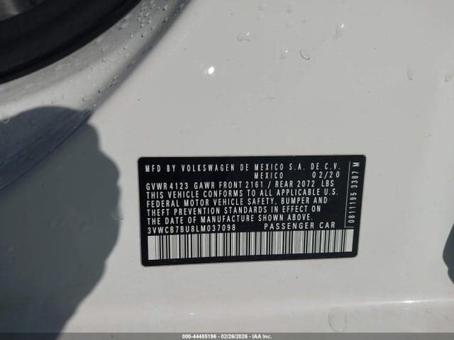 2020 VOLKSWAGEN JETTA 9