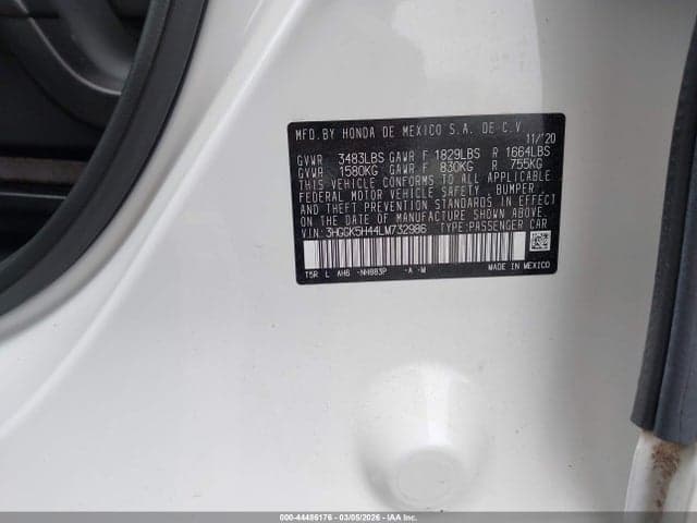 2020 HONDA FIT LX 9
