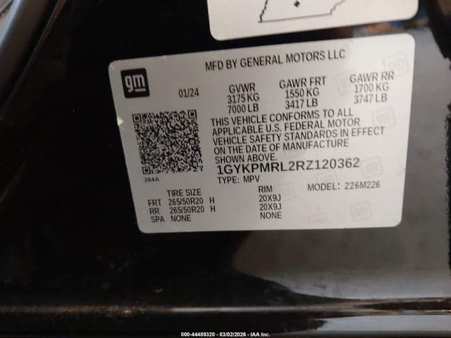 2024 CADILLAC LYRIQ TECH W/1SA 9