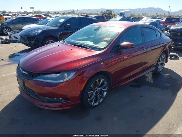 2016 CHRYSLER 200 S 2