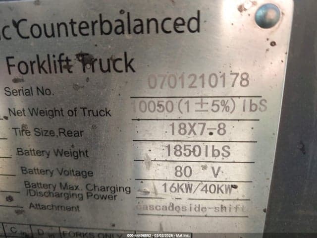 2022 BYD ECB25 FORKLIFT 9