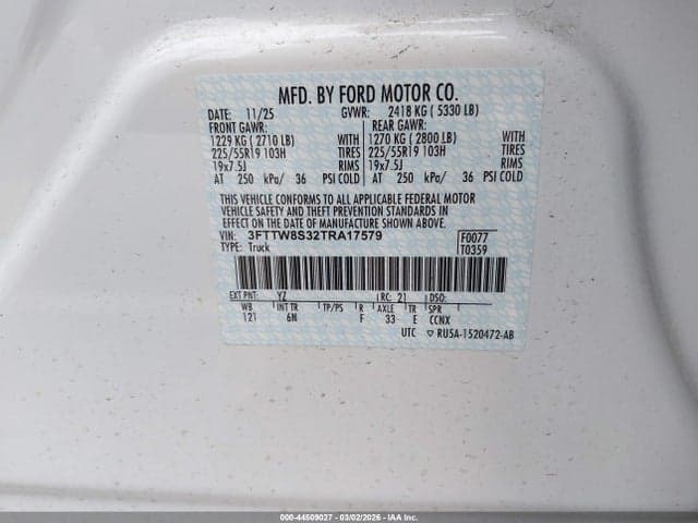 2026 FORD MAVERICK LARIAT 9