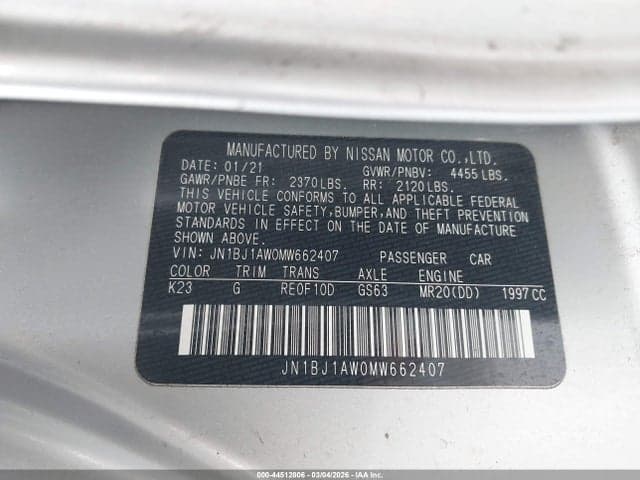 2021 NISSAN ROGUE SPORT S AWD XTRONIC CVT 9