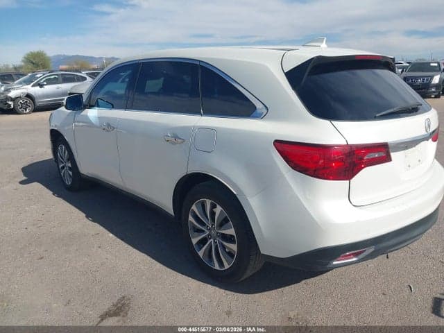 2016 ACURA MDX TECHNOLOGY ACURAWATCH PLUS PACKAGES/TECHNOLOGY PACKAGE 3
