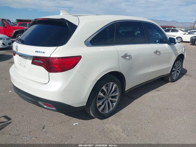 2016 ACURA MDX TECHNOLOGY ACURAWATCH PLUS PACKAGES/TECHNOLOGY PACKAGE 4