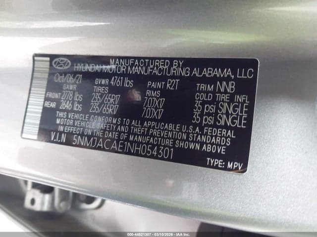 2022 HYUNDAI TUCSON SE 9