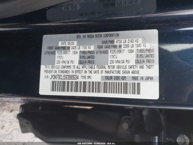 2025 MAZDA CX-5 2.5 S PREFERRED 9