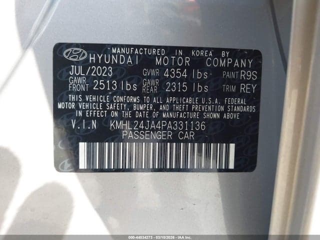 2023 HYUNDAI SONATA SE 9