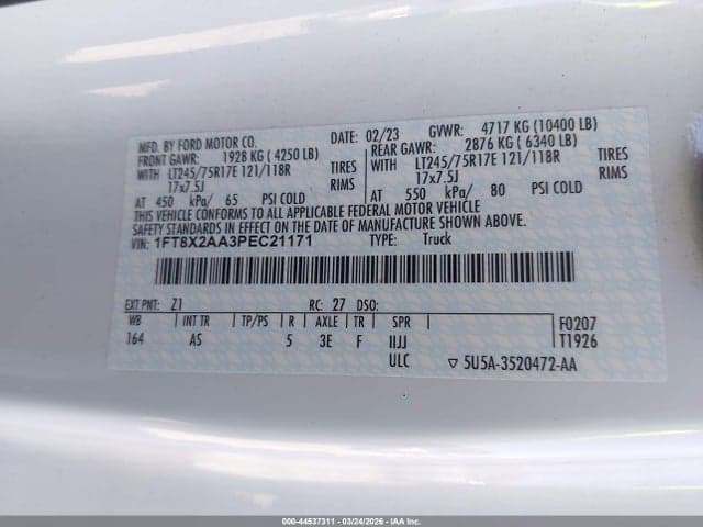 2023 FORD F-250 9