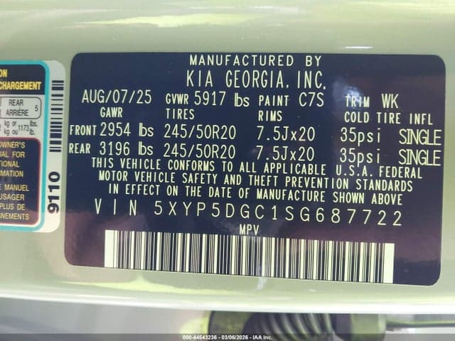 2025 KIA TELLURIDE SX PRESTIGE X-LINE 10