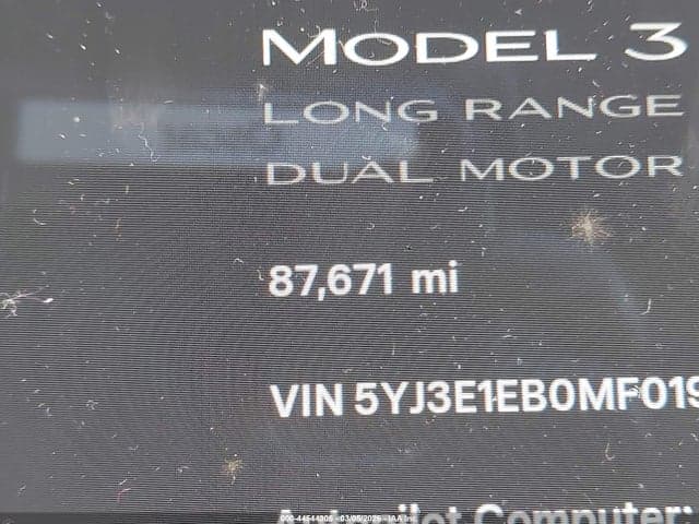 2021 TESLA MODEL 3 LONG RANGE DUAL MOTOR ALL-WHEEL DRIVE 15