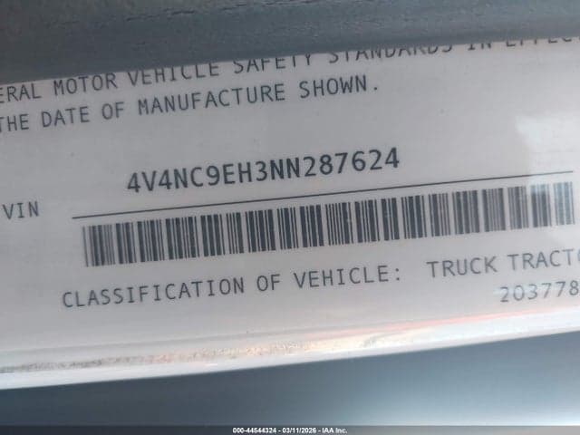 2022 VOLVO VNL 9