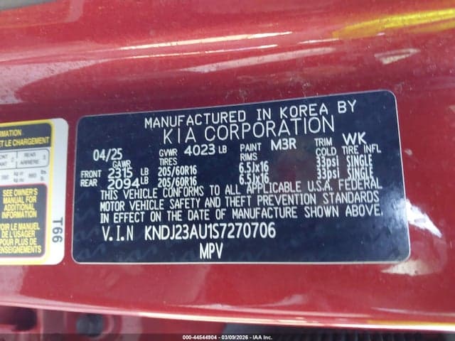 2025 KIA SOUL LX 9