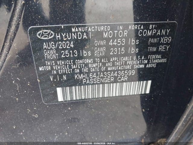 2025 HYUNDAI SONATA SEL 9