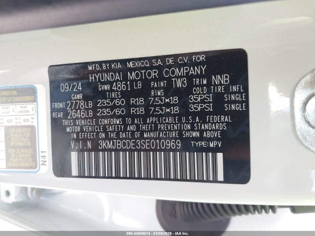 2025 HYUNDAI TUCSON SEL 9