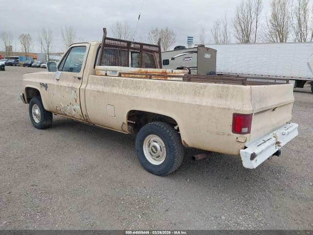 1986 CHEVROLET K10 3