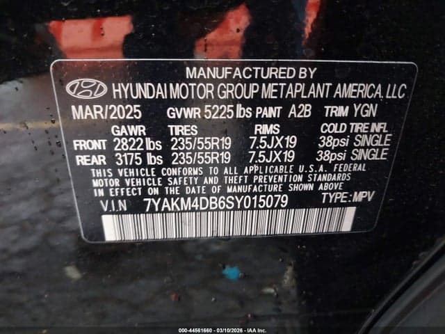 2025 HYUNDAI IONIQ 5 SE STANDARD RANGE 9
