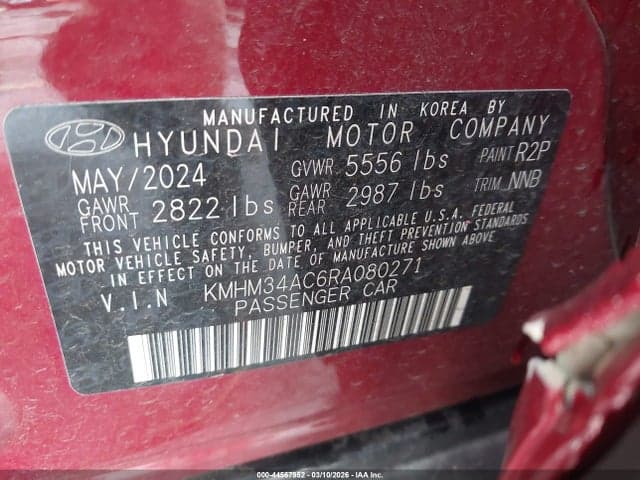 2024 HYUNDAI IONIQ 6 SEL 9