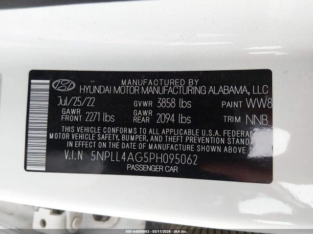 2023 HYUNDAI ELANTRA SE 9