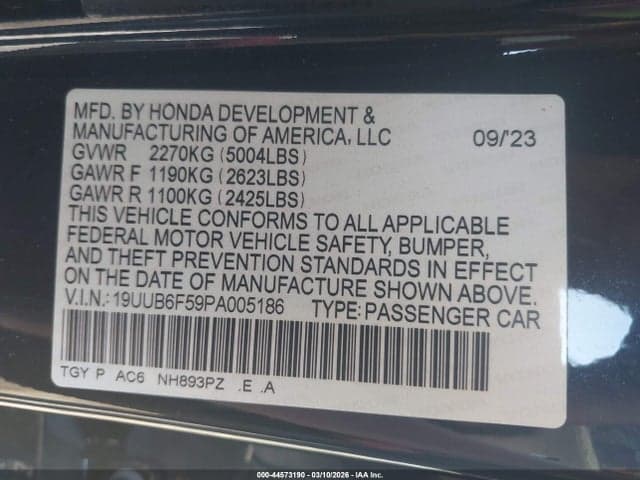 2023 ACURA TLX A-SPEC PACKAGE 9