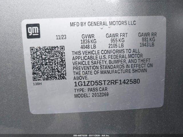 2024 CHEVROLET MALIBU FWD 1LT 9
