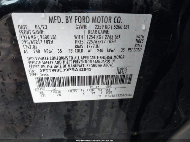 2023 FORD MAVERICK XL 9