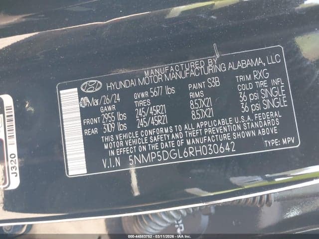 2024 HYUNDAI SANTA FE CALLIGRAPHY 9