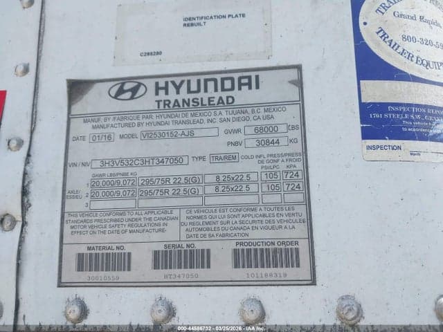 2017 HYUNDAI TRANSLEAD INC UNKNOWN 9