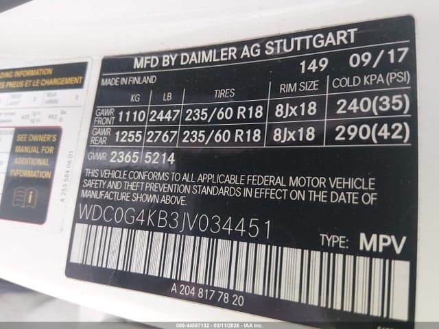 2018 MERCEDES-BENZ GLC 300 4MATIC 9