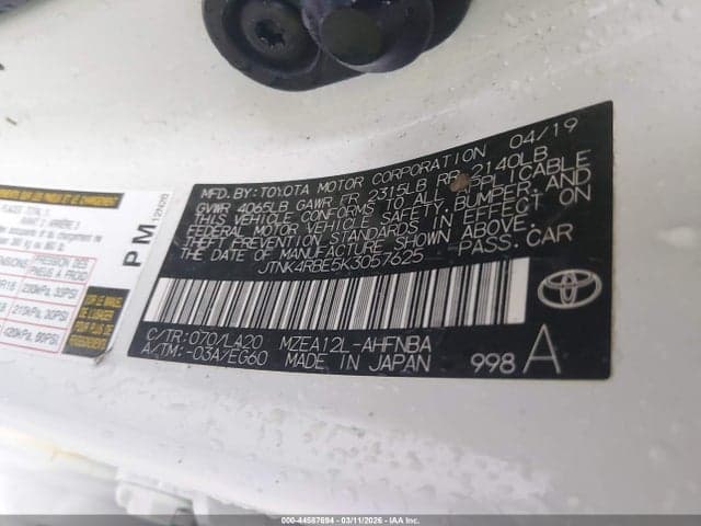 2019 TOYOTA COROLLA XSE 9