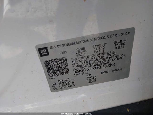 2019 GMC TERRAIN DENALI 9