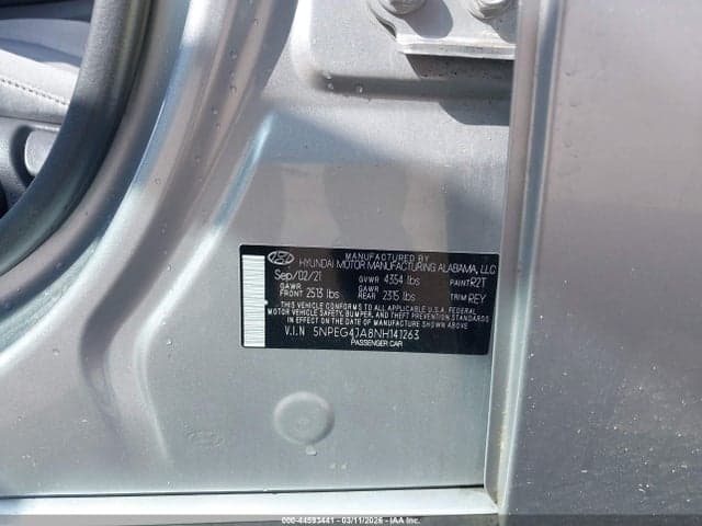2022 HYUNDAI SONATA SE 9