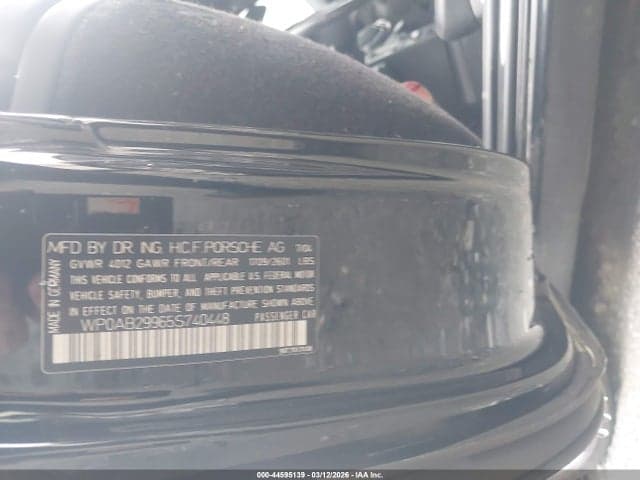 2005 PORSCHE 911 CARRERA 9