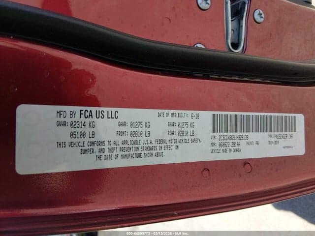 2018 DODGE CHARGER SXT RWD 9