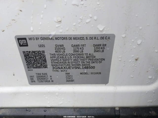 2022 CHEVROLET EQUINOX AWD LT 9