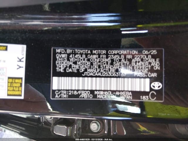 2025 TOYOTA PRIUS LE 9