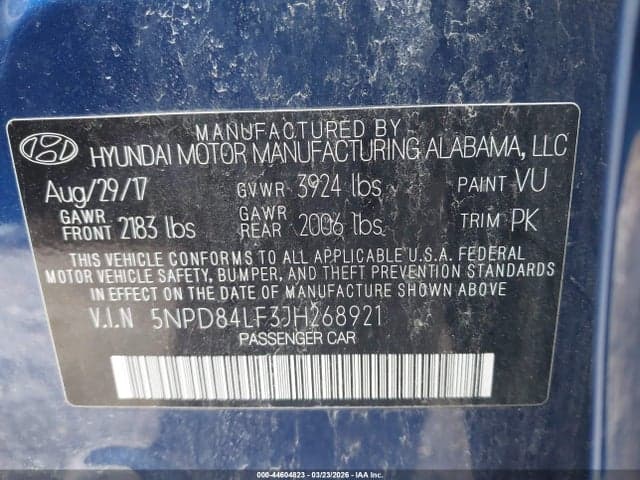 2018 HYUNDAI ELANTRA SEL 9