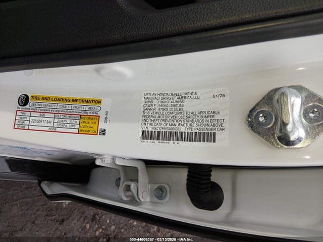 2025 HONDA ACCORD HYBRID EX-L 9