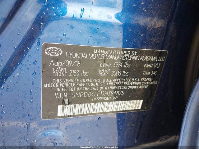 2018 HYUNDAI ELANTRA VALUE EDITION 9