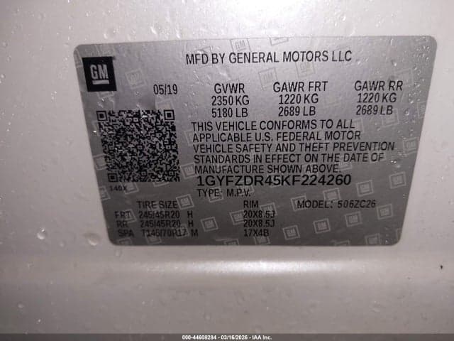 2019 CADILLAC XT4 PREMIUM LUXURY 9