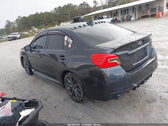 2018 SUBARU WRX 3