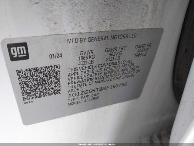 2024 CHEVROLET MALIBU FWD RS 9