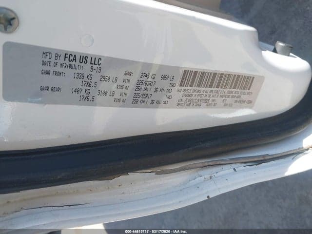 2019 DODGE GRAND CARAVAN SXT 9