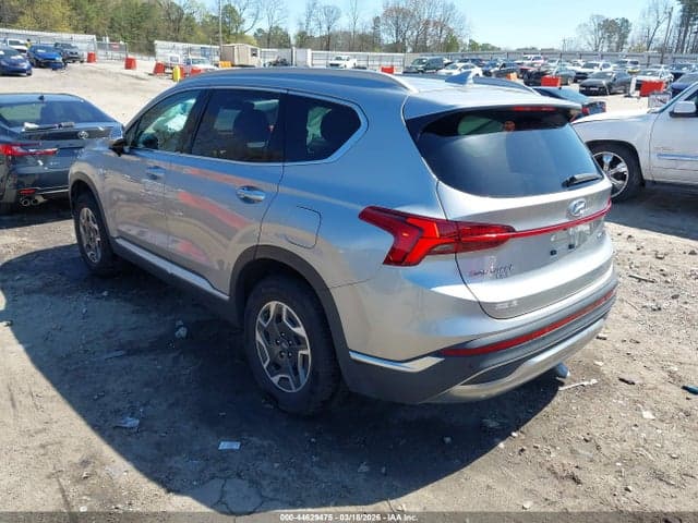 2023 HYUNDAI SANTA FE HYBRID BLUE 3