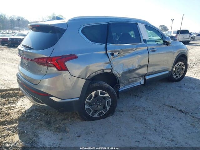 2023 HYUNDAI SANTA FE HYBRID BLUE 4
