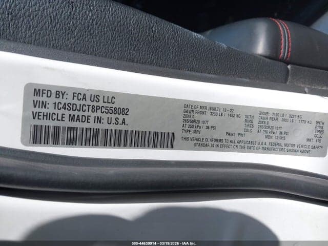 2023 DODGE DURANGO R/T PLUS AWD 9