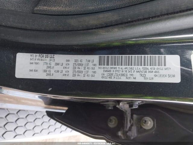 2020 RAM 1500 9