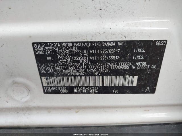 2023 TOYOTA RAV4 LE 9