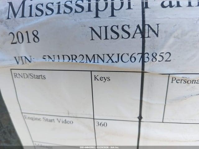 2018 NISSAN PATHFINDER SL 9